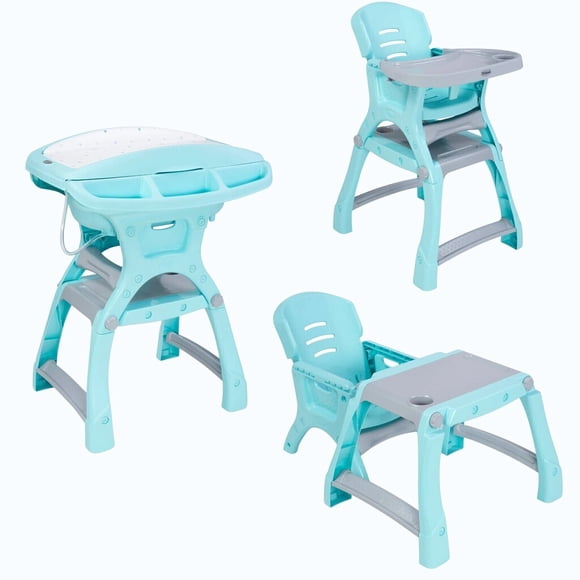 Bañera Silla Mesa Baby Evolution Prinsel 3 En 1 Versátil Azul Prinsel Bañera alta
