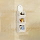 thumbnail image 5 of Qiweii Bathroom Shelves Over Toilet Storage - 3 Tier Wall Mounted Bamboo Bathroom Shelf Organizer Multifunctional Adjustable Layer Free Standing Utility Shelves for Bathroom Living Room Kitchen, 5 of 6
