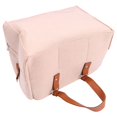 thumbnail image 4 of 2X Organizador de Caddie de Pañal de Bebé,Compartimento de Almacenamiento Unisex para Viajes U Hogar,Bolso de Cesta de Fieltro EcolóGico con Personalizables,Asas de Cuero, 4 of 8