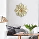 thumbnail image 1 of Decoración de pared de flores de hierro de 30cm, esculturas de pared artificiales para dormitorio, sala de , hogar, pasillo, cocina, come blanco Macarena escultura de arte de pared, 1 of 7