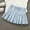Blue, variant on UANWENN Girls Pleated Skirt School Skirt Mini Skirt Pleated Cheer Skirt Casual Skater Skirt Girls Flannel Children Place Dresses for Girls Baby Holiday Christmas Dress Dresses for Baby Girls 1st