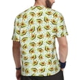 thumbnail image 2 of Wukai Avocado Doing Sport Print Men's Short-Sleeved Mesh T-Shirt,Quick-Dry Short Sleeve Workout T-Shirt-3X-Large, 2 of 8
