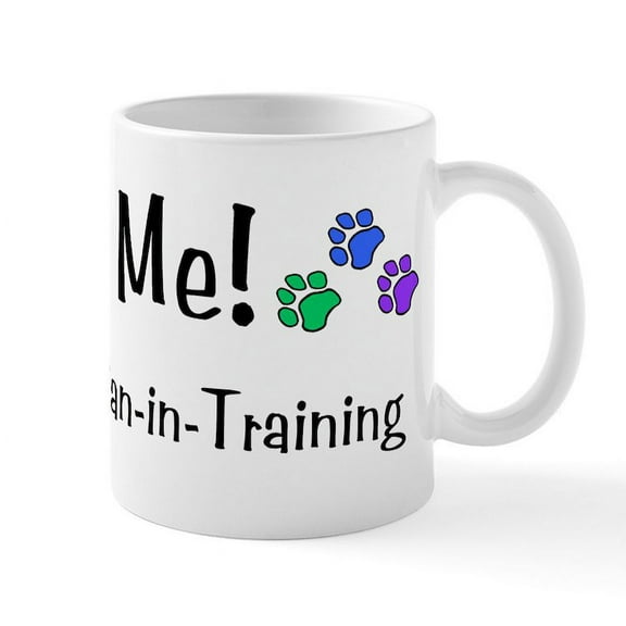 CafePress - Veterinarian In Training Mug - 11 oz Ceramic Mug - Novelty Coffee Tea Cup