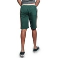 thumbnail image 4 of G-Style USA Men's G Side Stripe Waistband Drawstring Track Shorts JS26 - Green - 5X-Large, 4 of 5