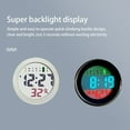 thumbnail image 4 of Digital Carabiner Clip Watches Hook Clock Luminous Multi-function Fob Nurse Watch Compasses Week Clocks, 4 of 9