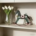 thumbnail image 6 of 2026 Horse Decorative Hanging Ornament - Christmas Rocking Horse Figurine, Home Holiday Decor for Christmas Trees, Mantels & Shelves, Festive Equine Decorative Ornament, 6.3*4.92in, Green, 6 of 6