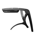 thumbnail image 1 of JOWOOM GT-100 Dual-Function Guitar Capo Tuner with Rechargeable Battery, Zinc Alloy & Silicone, Black/Silver, 48N Spring, RGB LED, Micro USB, 7H Playtime, 1 of 7