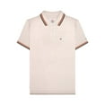 thumbnail image 1 of Lambretta Mens SS25 Triple Tipped Polo Shirt, 1 of 2