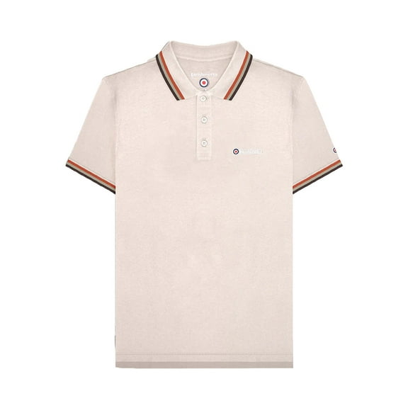 Lambretta Mens SS25 Triple Tipped Polo Shirt