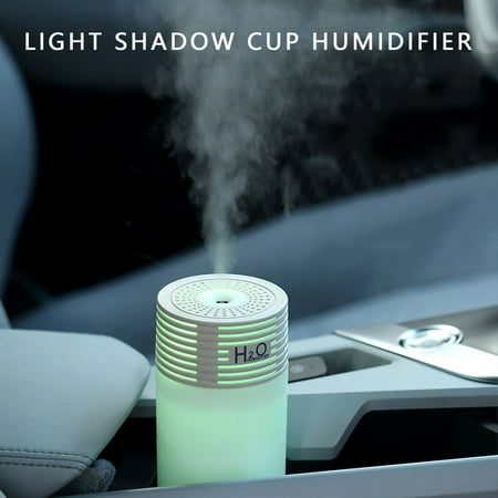 

TUOBARR Summer Savings Light And Shadow Lamp Humidifier USB Household Heavy Fog Volume Car Humidifier 300ml