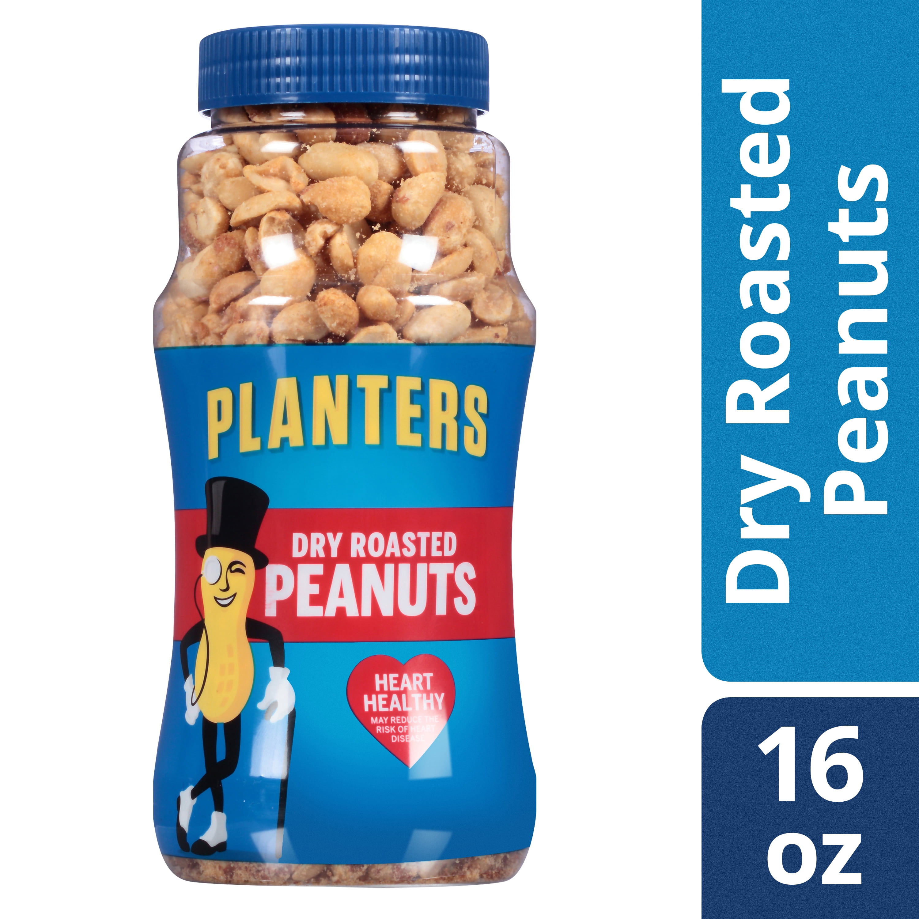 Planters Dry Roasted Peanuts, 16 oz Jar - Walmart.com3000 x 3000