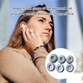 thumbnail image 2 of 3 Pair Soft Sponge Memory Foam Earbud Tips Covers Sleeve Earpieces Superior Noise Cancellation Soft Long Wear for Buds 3, 2 of 9