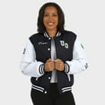 thumbnail image 4 of Women's WEAR by Erin Andrews  Black Oregon Ducks Varsity Puffer Jacket, 4 of 6