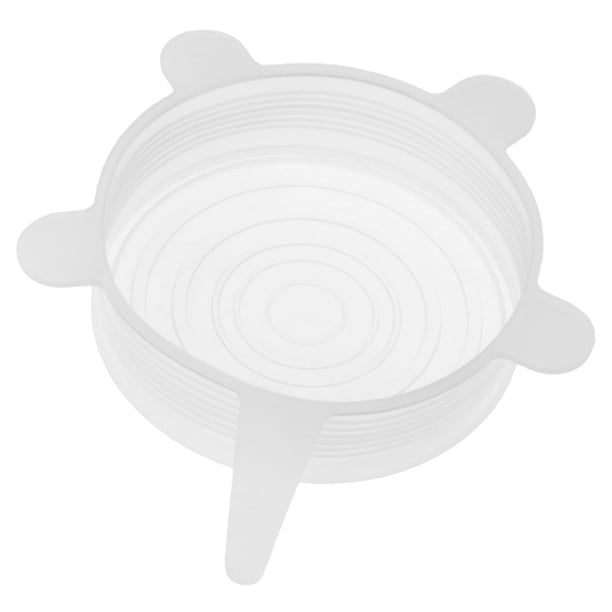 Tapa Elástica Silicona Cubierta Duradera para Almacenamiento Alimentos Recipiente Envolver Olla (9 CM)