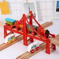 thumbnail image 2 of ruzhgo Train Track Set Accessories Bridge Train Expansion Set for 3 Year Old Boys, 2 of 9