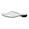 thumbnail image 3 of PEERAGE Lisa (4089) Women Extra Wide Width Dress Mules White 7, 3 of 6