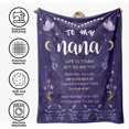 thumbnail image 4 of Mothers Day Nana Gifts for Nana Birthday Gifts from Grandkids, Best Nana Gifts, Blanket to My Nana Grandma Gifts, Blanket for Nana 50x60, 4 of 6