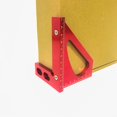 thumbnail image 5 of Boreal Craft Woodworking Tools Aluminum Alloy 90 Square Ruler Woodworking Measuring Tool Multifunctional Marking Ruler Triangular Ruler Rigid Table Saw Throat Plate R4512 Rigid Table Saw Stand Parts, 5 of 5
