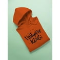 thumbnail image 3 of Vampire King Quote Hoodie Men -Image by Shutterstock, Male x-Large, 3 of 4