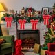thumbnail image 5 of Decoraciones navideñas Adornos de bastón para árbol de Navidad Lazos para decoración navideña, 5 of 5