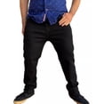 thumbnail image 3 of Pantalón Hombre Tallas Extras Negro Stretch Skinny, 3 of 4