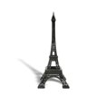 thumbnail image 1 of Decoración de estatua de la Torre Eiffel, 10 cm, aleación de metal, Allgala, color negro, 1 of 4