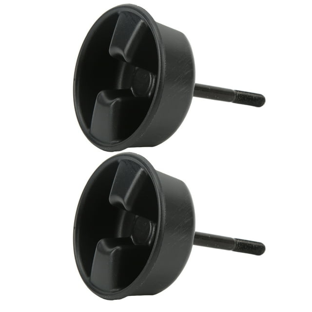 Aramox 2Pcs Hardtop Top Panel Mounting Knob Screw Auto Accessory Replacement For JK 2007-2018 OE: 1CJ57DX9