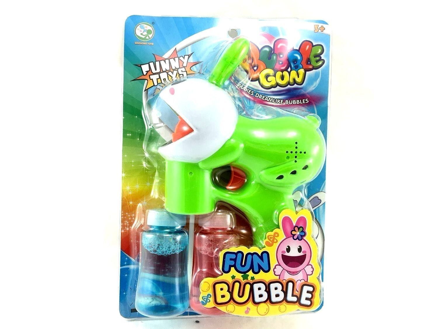 Party Favors Easter Novelty Rabbit Fun Bubble Blaster/Gun (Assorted