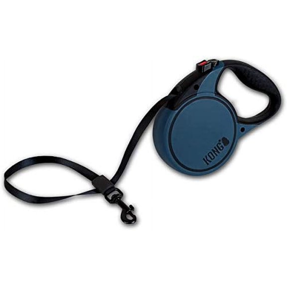 KONG Terrain Retractable Leash, Small, Blue