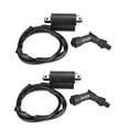 thumbnail image 1 of Trayknick 2Pcs Motorcycle Ignition Coil Stable Performance Replacement Black Modification Part Front/Rear Ignition Coil for Suzuki VS1400 In, 1 of 13