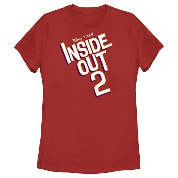 Women's Inside Out 2 Movie Logo Graphic T-Shirt