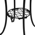 thumbnail image 3 of Patio End Table with Lower Shelf | Adds Style to Any Space | Powder-Coated Steel and Ceramic Tile | Long-Lasting, Space-Friendly, 3 of 6