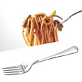 thumbnail image 3 of Visland Longue Poignée Fruit Fourche en Acier Inoxydable Résistant à la Rouille Confortable pour Tenir la Fourche Beefsteak pour Table à Manger, 3 of 7