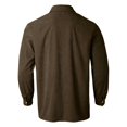 thumbnail image 4 of XIAOCHA Men's Corduroy Button Down Shirt Long Sleeve Relaxed Fit Collared Top Soft Casual Everyday Layering Shirt, 4 of 5