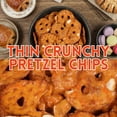 thumbnail image 5 of Buffalo Wing-Flavored Pretzel Crisps 3 oz On-the-Go Bags, Thin Crunchy Pretzel Chips for Dipping, Snacking, Lunches, Party Snacks Cookies (Pack of 2), 5 of 8