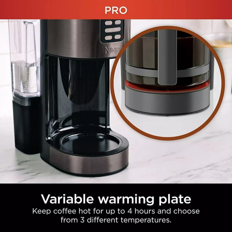 Ninja CFP201 30 DualBrew 12 Cup with Ninja Smart Scoop Drip Stop Coffee  Maker