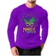 thumbnail image 1 of Mens Casual Camisetas Carnaval Impreso Suelto Elástico de Manga Larga Cuello Redondo Suéter, Gimnasio Hogar Desgaste Superior, 1 of 5