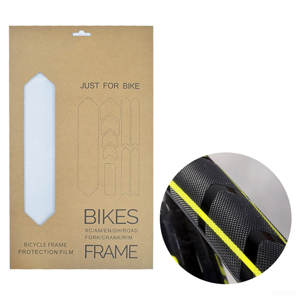 3pcs MTB Mountain Bike Frame Sticker Bicycle Paint Transparent Protection Film