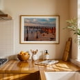 thumbnail image 3 of Golden Hour at Sunset Beach, Cape May Point NJ - Cape May Point New Jersey Photography Seascape Beach Sunset Abandoned Coastal Ocean Rustic Oak Framed Wall Art Print 20 x 30 inches, 3 of 6