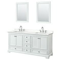 thumbnail image 2 of Wyndham Collection Wcs202072d-Qtz-Us3m24 Deborah 72" Free Standing Double Basin Vanity Set, 2 of 7