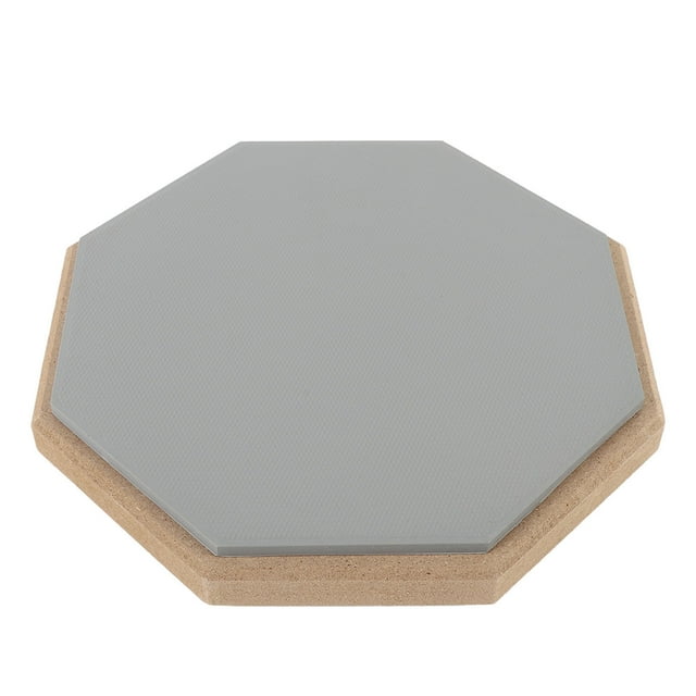 Drum Practice Pad with Drumsticks, 8 Inch Silent Practice Drum Pad, Anti Slip High Density Rubber, Quiet Drum Pad and Sticks Kit, Suitable for Beginners