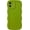 Green, variant on MYKOMI for iPhone 12 Case,Solid Color Curly Wave Frame Soft Phone Case