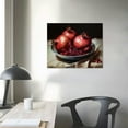 thumbnail image 3 of Nawypu Vintage Fruit Painting Moody Fruit Art Pomegranate Poster Farmhouse Still Life Wall Art Rustic Still Life Picture Still Life Fruit Painting Kitchen Fruit Pictures Dark Academia Wall Art, 3 of 4