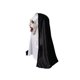 thumbnail image 4 of Disfraces de Halloween 2024 Máscara de monja de El conjuro 2 Máscara de maquillaje aterradora de Halloween Broma Cara de fantasma Horror Sombrero de látex aterrador Monja, 4 of 4