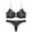Black, variant on Lace Bra Women Thin Cup Bralette Shaped Push Up Underwear Set Comfort Everyday Bra Hot Pink