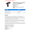 thumbnail image 2 of Camshaft Position Sensor - Compatible with 2007 - 2016 Lincoln MKZ 2008 2009 2010 2011 2012 2013 2014 2015, 2 of 2