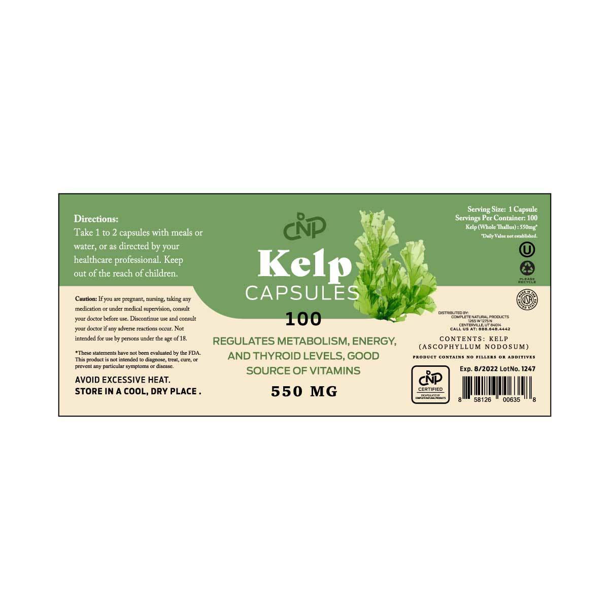 Sea Kelp Supplements Walmart
