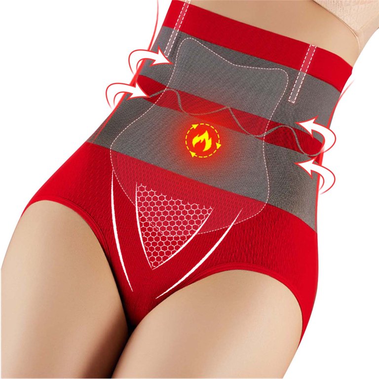 GOLD CARP Thong Shapewear High Waist Trainer for women tummy tuck shaping  control Underwear Body Shape support Slimmer
