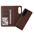 thumbnail image 4 of Decase Luxury Leather Case for Samsung Galaxy Z Fold 5 Purse Case for Women Men, Credit Card Slot Holder Lightweight Slim Full Body Protective Shockproof  Magnetic Detachable Back Cover, Brown, 4 of 8