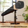 thumbnail image 4 of Soozier Adjustable Balance Beam Gymnastics Beam with Wheels for 6+ Years, 4 of 10
